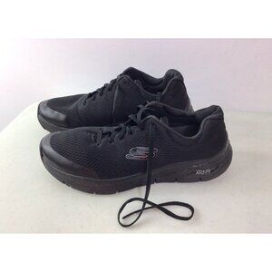 Skechers Arch Fit Shoes Black Sneakers Mens 10.5